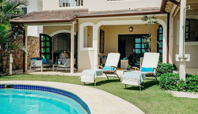 Beach Front Villa on the Playa Bavaro in Punta Cana