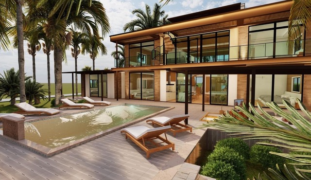 Beach house at Playa Coson in Las Terrenas