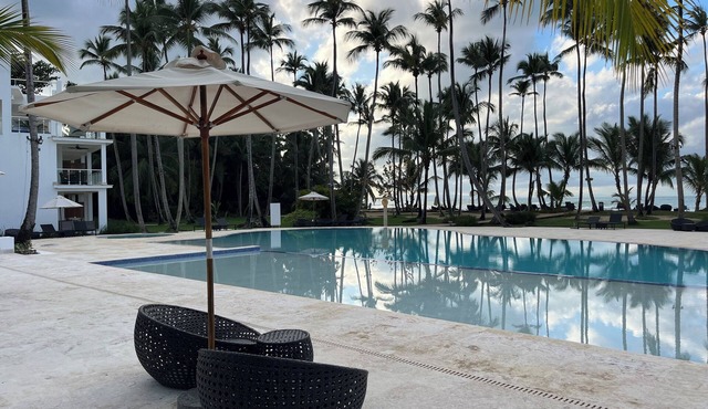 Beachfront Apartment: Cosón Bay, Samana, DR in Las Terrenas