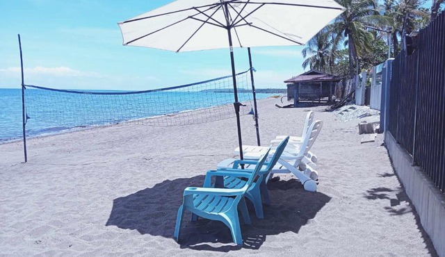 Beachfront Prime Villa 2 with Private Pool in Calubcub Segundo