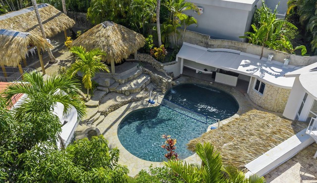 Beachside 9BR Oasis/Pickle Ball/Infrared Sauna in Sosúa
