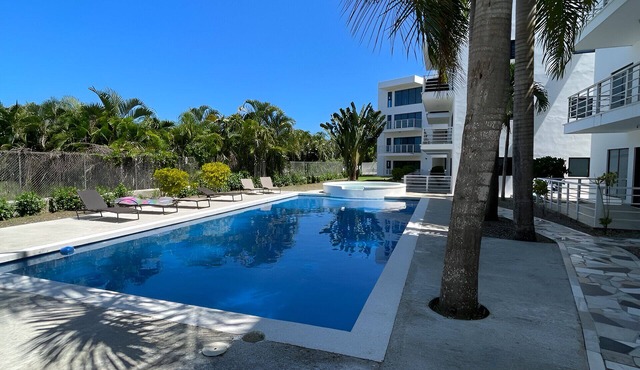 Blue apt H1 for up to 5 guests, 2 queen bedroom POOL in Sosúa
