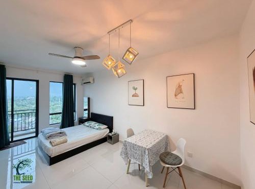 Bright & Cozy Studio 小清新系列Studio Tampoi in Johor Bahru