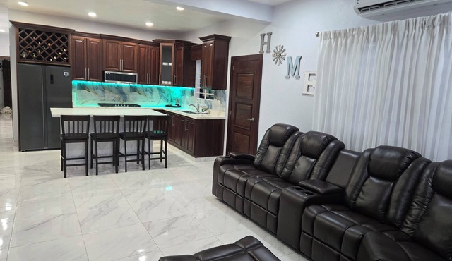 Charming 2-bedroom 4 bed 2-full bathroom with AC in Monte Adentro Salcedo in Salcedo