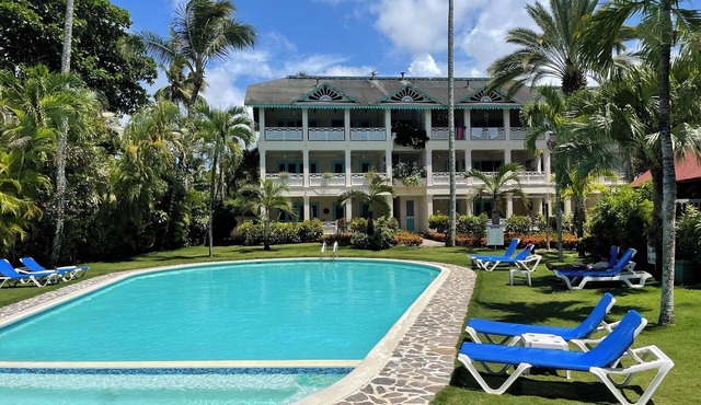 Charming 2-bedroom ocean front condo in wonderful Las Terrenas in LasTerrenas