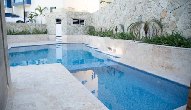 Charmy Open Concept Apartment/W Pool in Higüey
