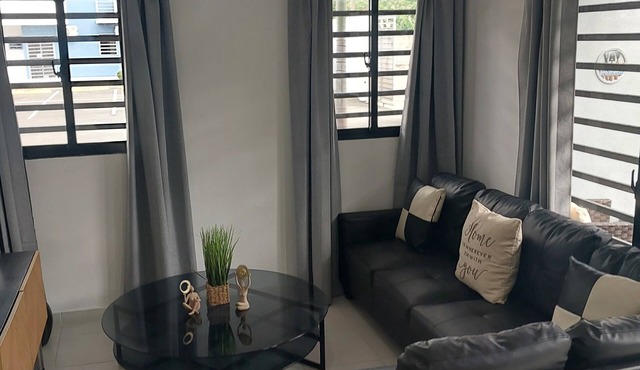 Chic 2-bedroom apartment with AC, fitness room in beautiful Santo Domingo Este in Santo Domingo Este