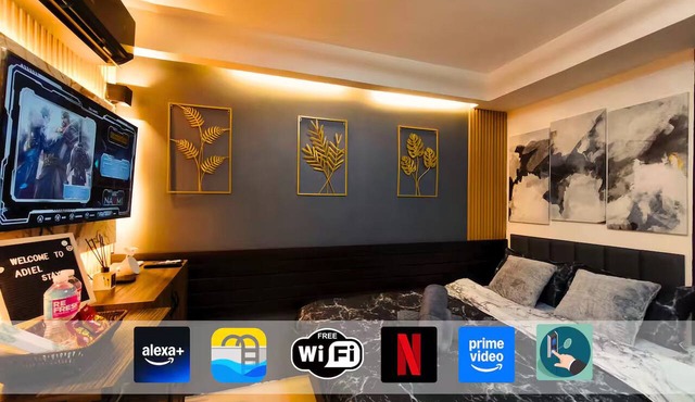 Cityscape Smart Studio w/200Mbps WiFi, Pool Access & PS4 and near IT Park Cebu in Mandaue City