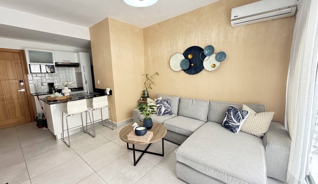 Cozy 1-bedroom apartment with AC in city center of Santo Domingo in Santo Domingo