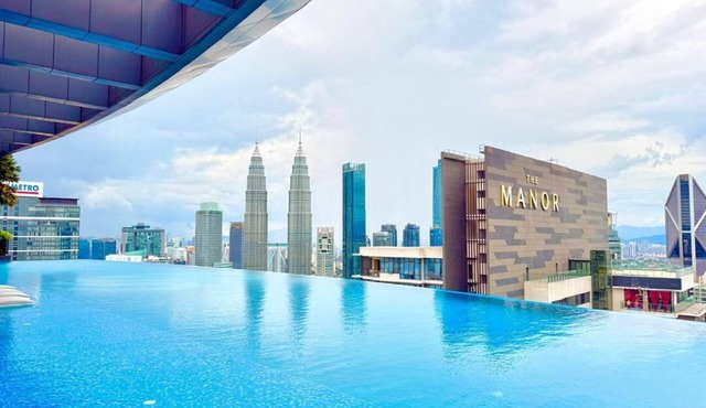 Cozy 1-bedroom apartment in beautiful Kuala Lumpur with AC and gym access in Kuala Lumpur