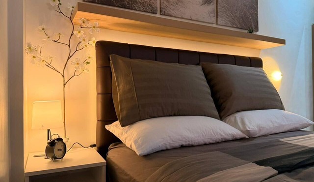 Cozy 1-bedroom apartment with AC in Lucban Town Proper in Lucban