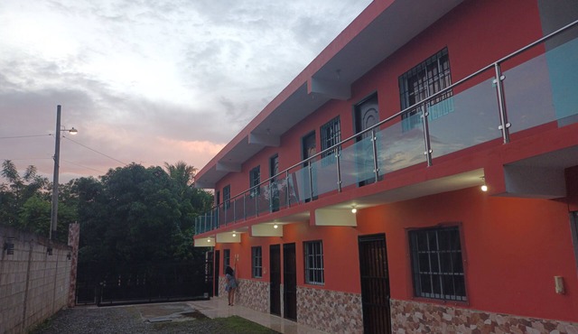 Cozy 1-bedroom hotel in terrific Monte Plata with AC in Monte Plata