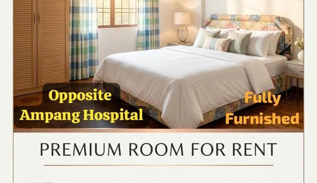 COZY MEDIUM ROOM 2Pax in Ampang