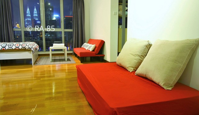 Cozy studio with KL City view in Kuala Lumpur