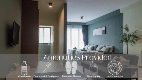 Deluxe Seaview Suite Twin Bed by The Only Bnb in Tanjong Tokong