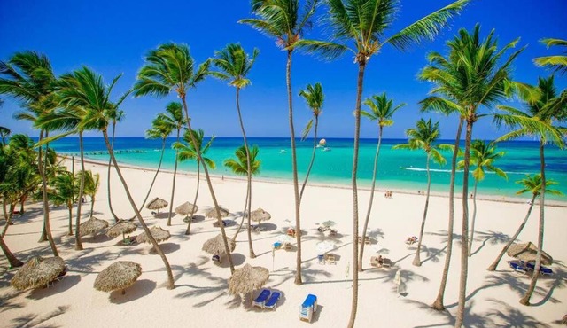 dominican beach in Punta Cana