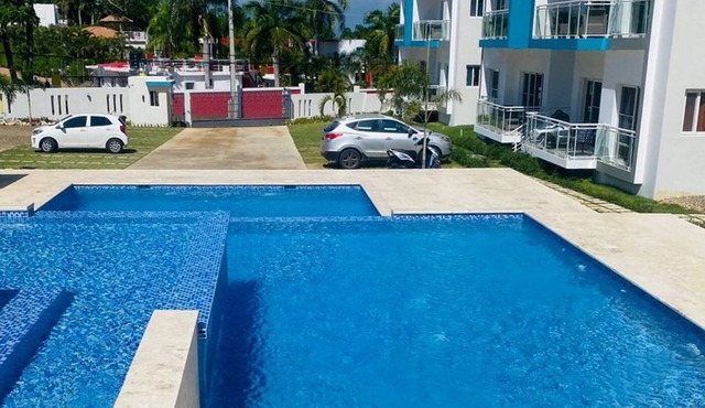 Elegant 2BR/2BA condo: unwind by the pool. Guest-friendly, near all in Sosúa