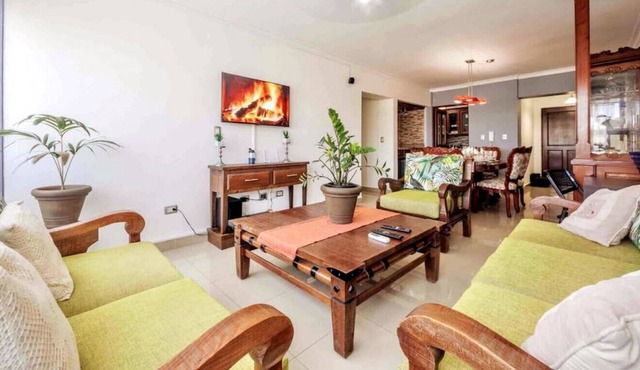 Elegant, Cozy, Apartment with Timeless Charm Complemented by Modern Amenities in Santo Domingo