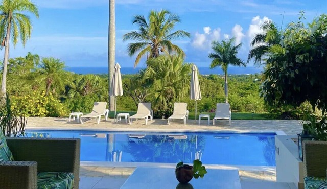 Elegant & Spacious Villa with Breathtaking Ocean Views in Sosúa