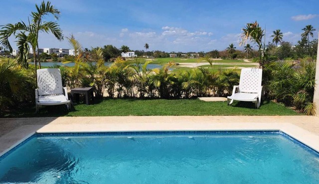 Escape to paradise with stunning Golf views in. in San Pedro de Macorís