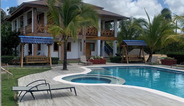 Fabulous 8-bedroom villa with AC in vibrant Higuey in Higuey