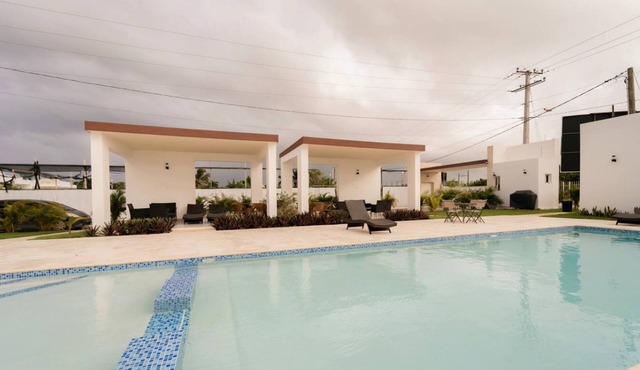 Family Villa w Pool BBQ 5 Min From Macao Beach in Punta Cana