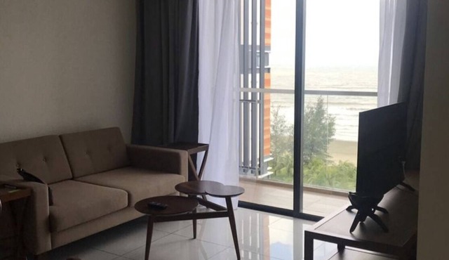 Fully sea view residences with 2 bedrooms and two bathrooms in Kampung Sungai Karang Pantai