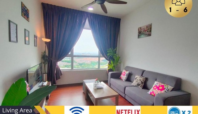#GA4, Comfy 2R2B Modern High-Floor Retreat