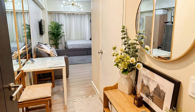 Gorgeous studio apartment with AC in vibrant Cebu City