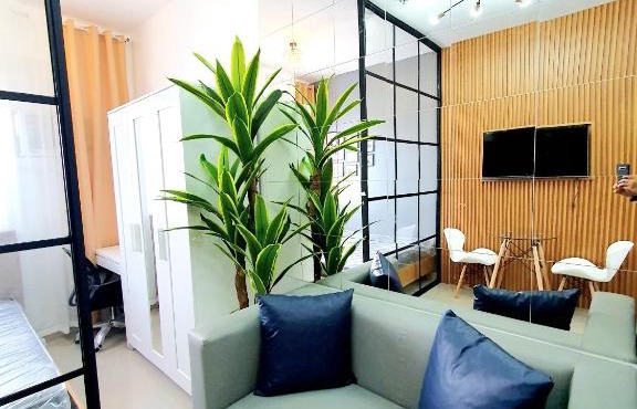 Green 2 Residences Scandi-Industrial Hotel Type Interior in Dasmariñas
