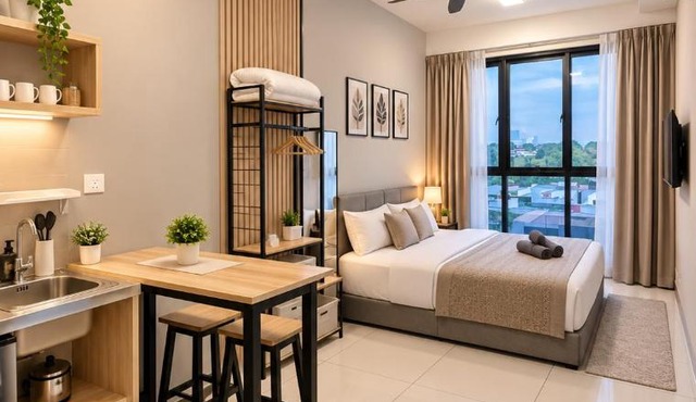 High-Floor Sky Trees City Views & Facilities A23 in Johor Bahru