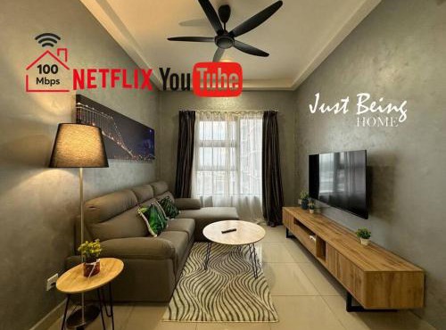 Just Being Home 5pax 3BR/2BA 2Queen/1Single in Puchong