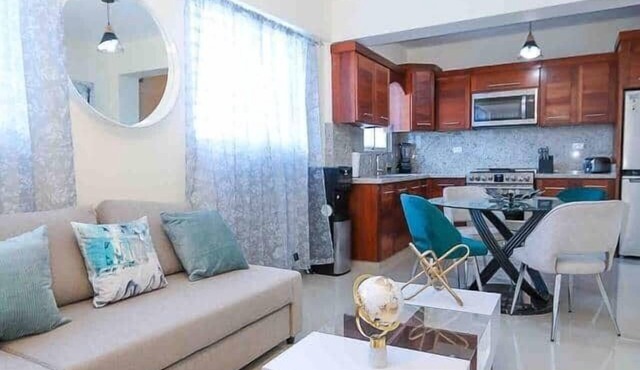 Lovely 2 Bd-2Bath Apt w. A|C Garage & Rooftop in San Cristobal