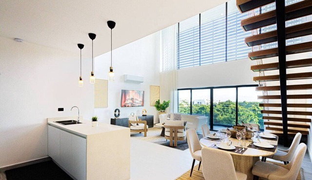 Luxurious 3BR Penthouse in Punta Cana Village, 5 Mins to Airport. in Punta Cana