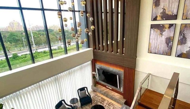 Luxury 3BR Loft with Private Pool & City Views in Makati in Makati City