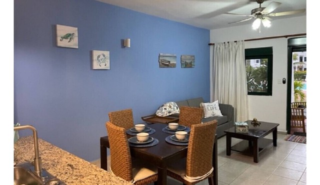Luxury Beachfront Apartment, steps from the beach and pool. in Punta Cana