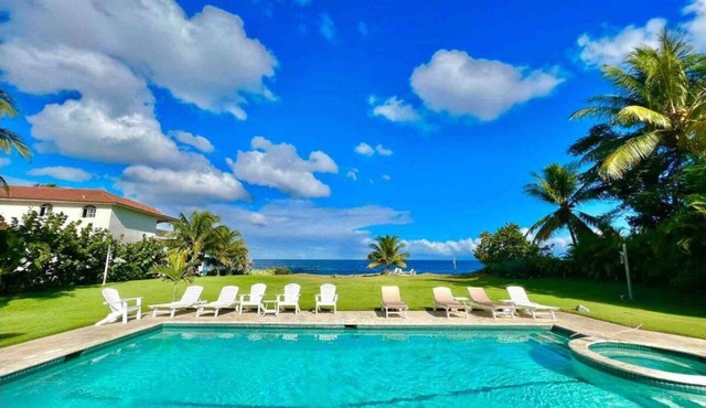 Luxury Oceanfront 7 bedrooms villa in Sosúa