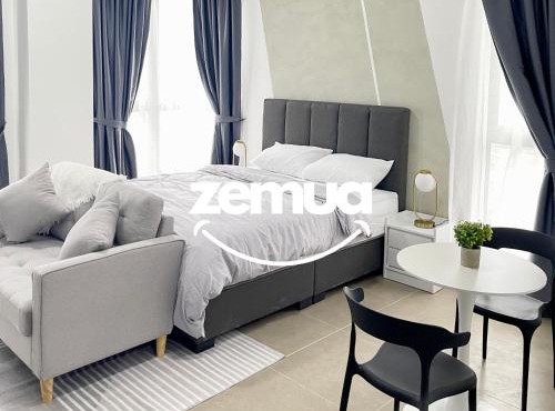 Lv33 Minimalist Style Monthly Stay Fully Furnished Near 1U & IKEA WiFi Free Weekly Room Service
