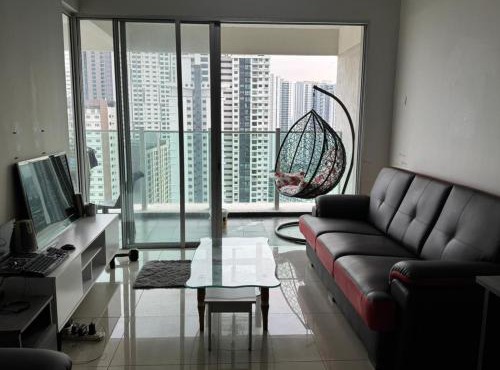 Maxim City Lights, Balcony, 28th Floor City View in Kuala Lumpur