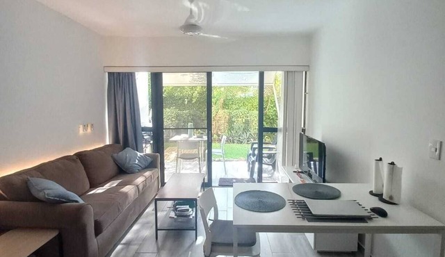 Modern remodeled 1br/1ba condo steps from the beach! in Cabarete