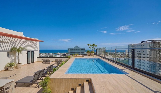 ®{Niza~City~Tower} @DowntownSD +Pool+Gym+Balcony in Santo Domingo