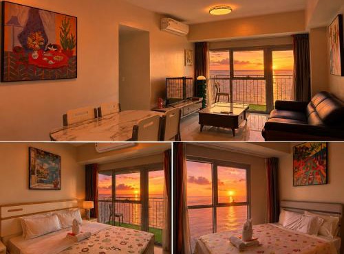 Panoramic Seaview 2BR Suite near Okada, MOA & Airport