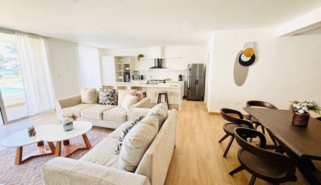 Playa Palmera Beach Front Apartments in Punta Cana