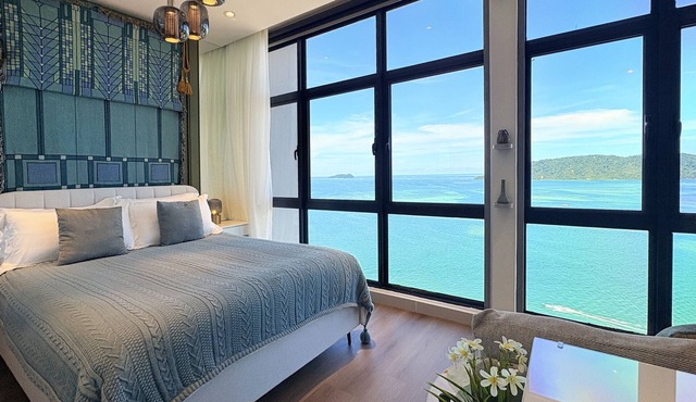 『Poetic Green Loft』 9m Panoramic Oceanview for 2