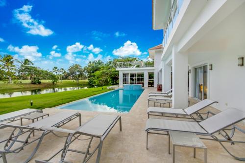 Pool View Villa with Jacuzzi & Chef at Cocotal Golf & Country Club in Punta Cana