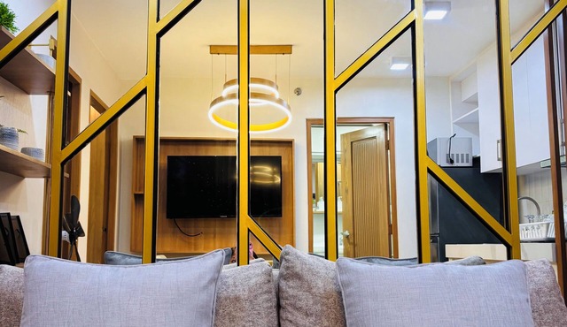Relaxing Escape with Spacious Sofa Corner
