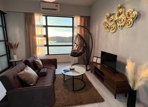 Seaview, Sunset view & high floor by Borneo Mansau Homestay in Kota Kinabalu