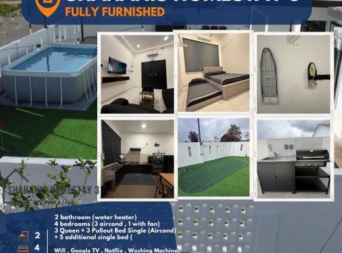 Shahanis Homestay III - Private Pool in Kemaman