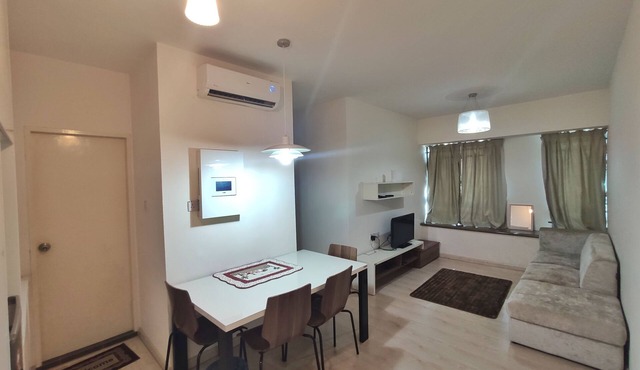 Simple house in the city in Kota Kinabalu