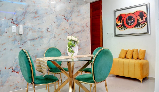 Spacious 3-bedroom apartment in charming Santiago de los Caballeros with AC in Santiago de los Caballeros